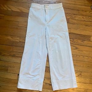 Everlane Wide Leg Cropped Pants